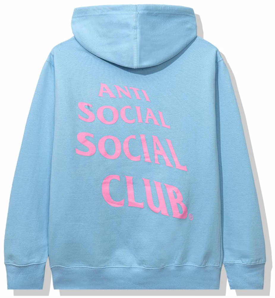 Anti Social Social Club Jock Hoodie Blue Men's - SS20 - US