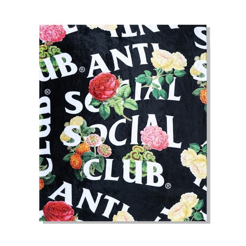 Anti Social Social Club Kink Blanket Black - FW21 - US