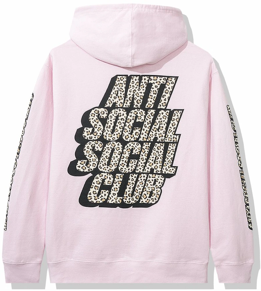Anti Social Social Club Kitten Hoodie Pink Men's - SS20 - US