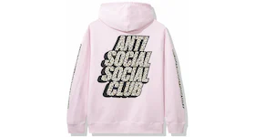 Anti Social Social Club Kitten Hoodie Pink