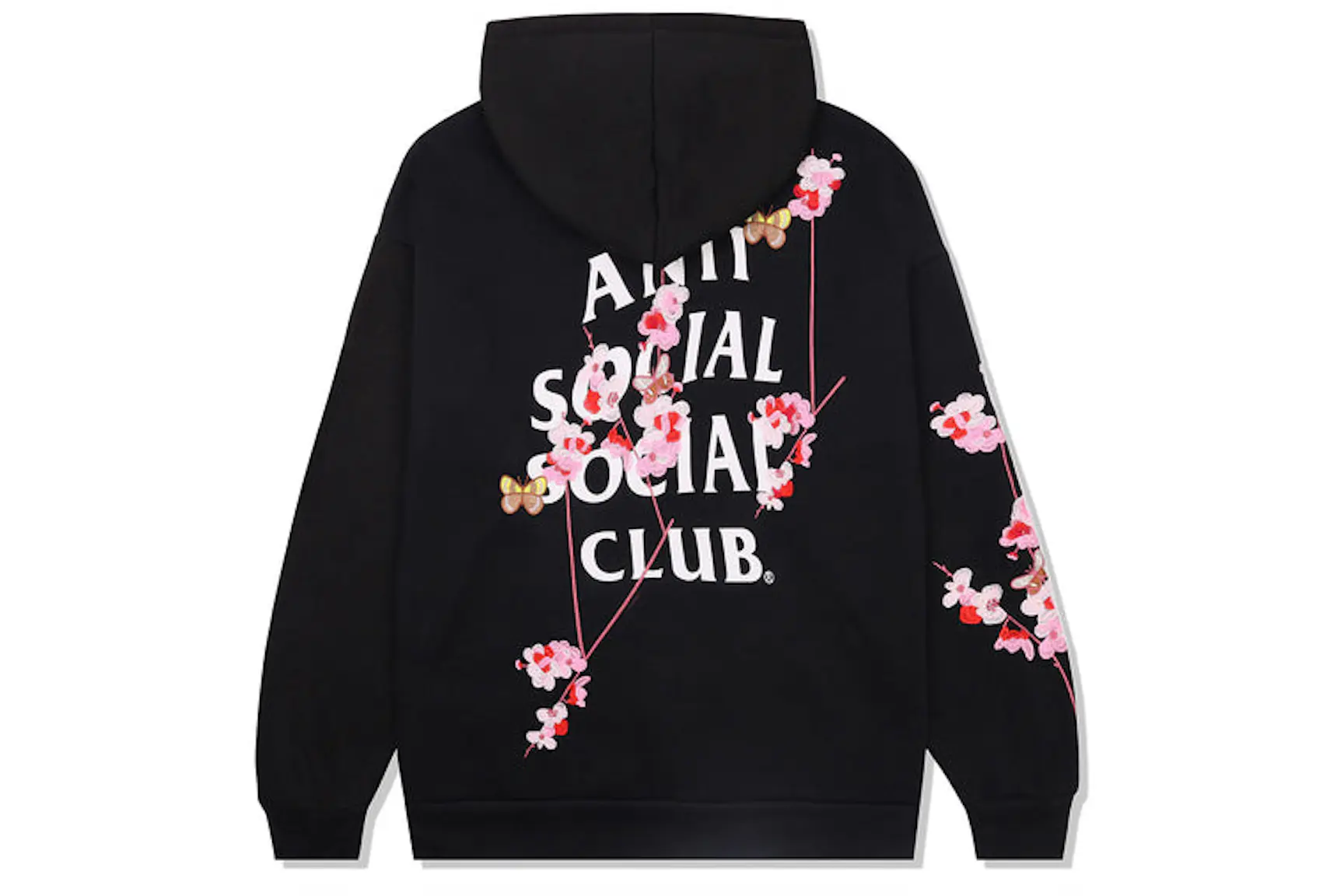Antisocial butterfly hoodie Clearance