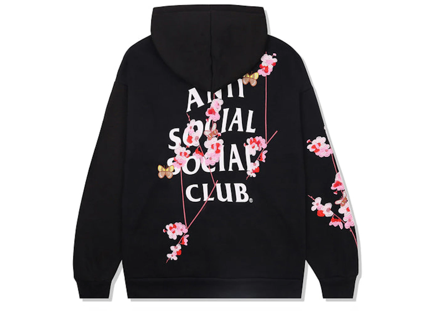 Hoodie Black Anti Social Social Club Kkoch White Hoodie Anti