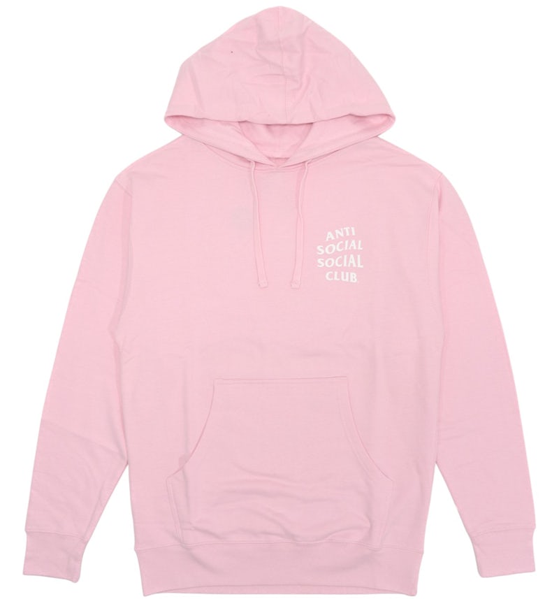 Anti Social Social Club Kkoch Hoodie Pink Men's US