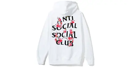 Anti Social Social Club Kkoch Hoodie Black Men's - SS20 - US