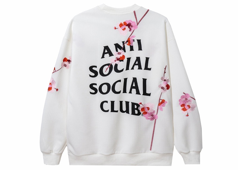 アンチソーシャルソーシャルクラブ KKOCH WHITE CREWNECK-