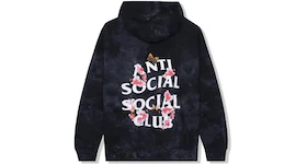 Anti Social Social Club Kkoch Never Dies Hoodie Black Tie Dye