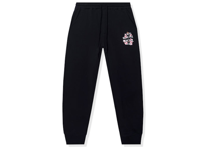 Anti Social Social Club Kkoch Sweatpants Black Men's - SS22 - US