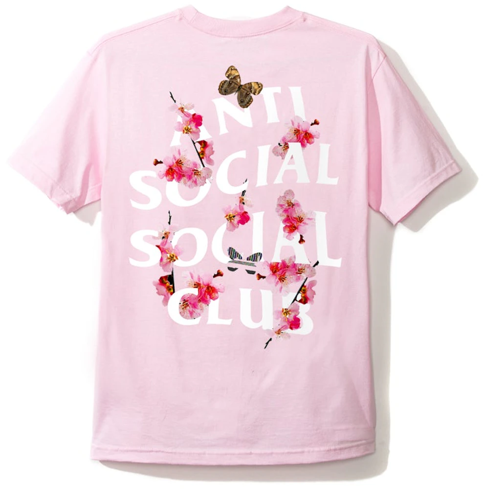 Anti Social Social Club Kkoch Pink T-shirt Men\'s US 