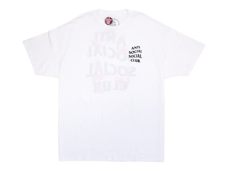 Pre-owned Anti Social Club Men's Kkoch T-shirt In White