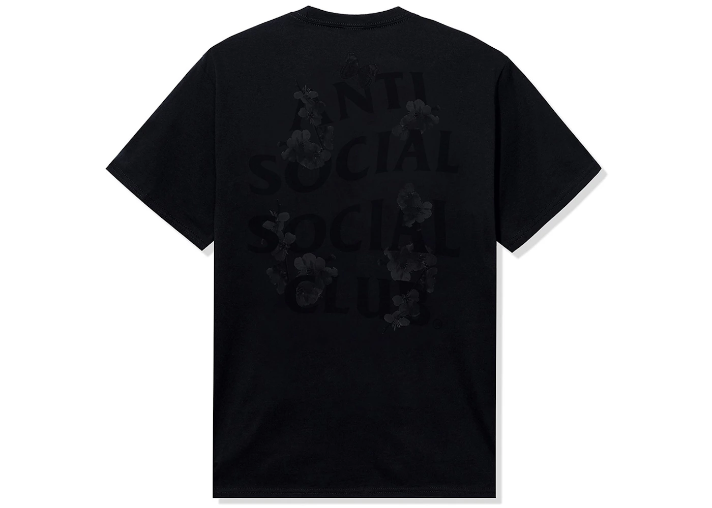 Anti Social Social Club Kkoch Tonal Tee Black Men's FW23 US