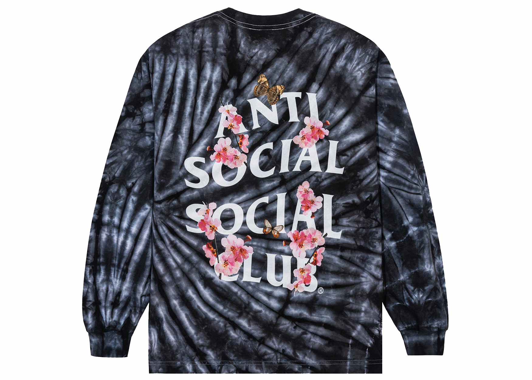 Anti Social Social Club Kkoch Wifi Tie Dye Long Sleeve Tie Dye