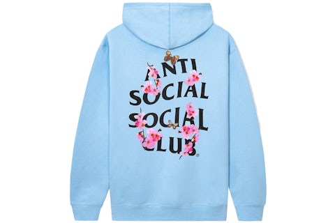 Anti Social Social Club Kkoch Hoodie Blue Men's FW23 US