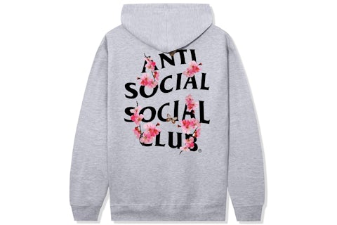 HOT Anti Social Social Club Hoodie Grey Anti Social Social Club