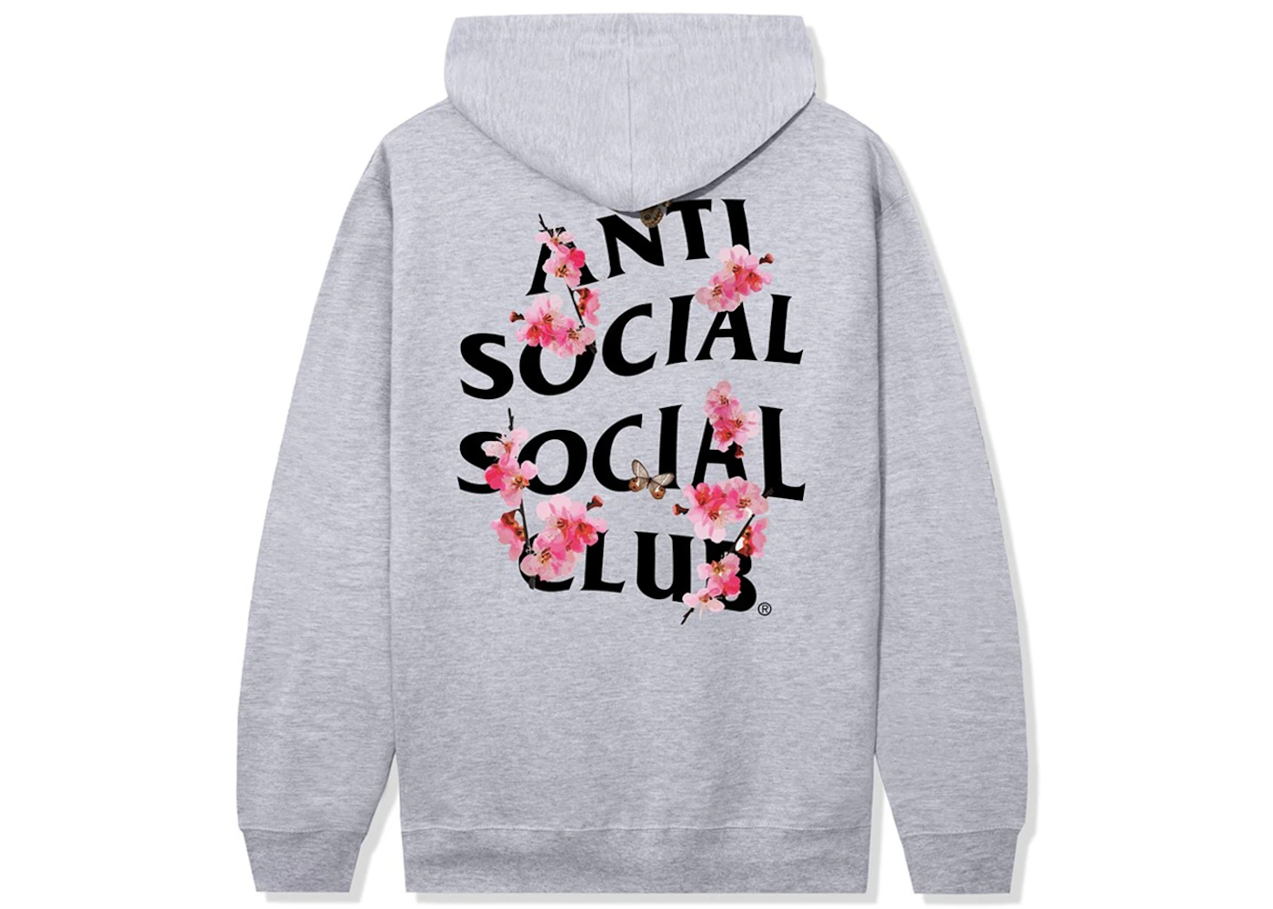 Anti Social Social Club Kkotch Hoodie Grey Men's FW23 US