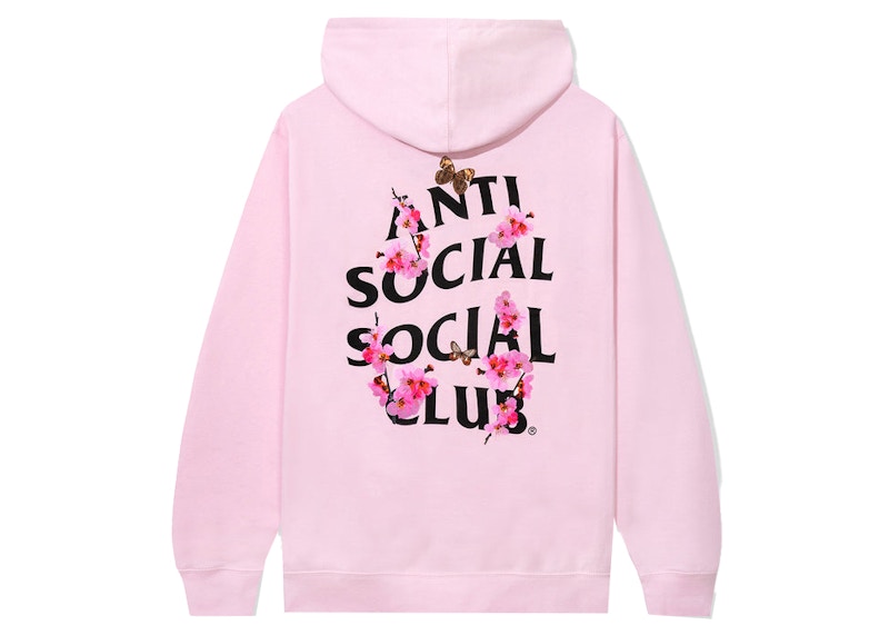 Anti social social on sale club maroon hoodie