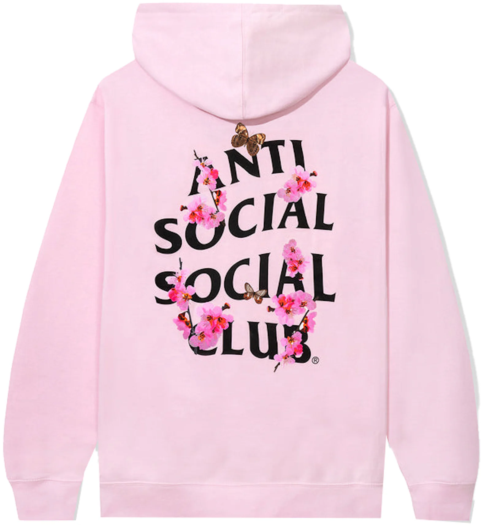 Anti Social Social Club Kkotch Hoodie Pink Men's - FW23 - US