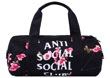 Anti Social Social Club Kkotch Side Duffel Bag Black - FW22 - US