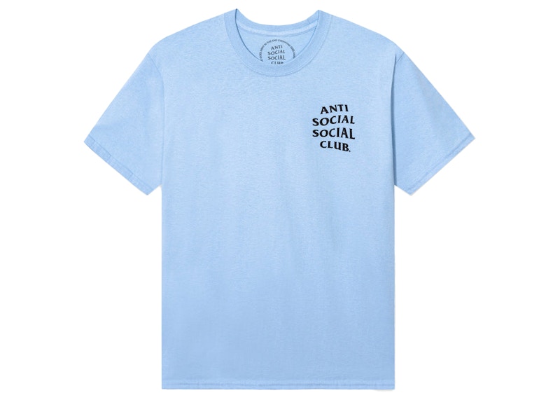 Anti Social Social Club Kkotch Tee Blue Men's - FW23 - US