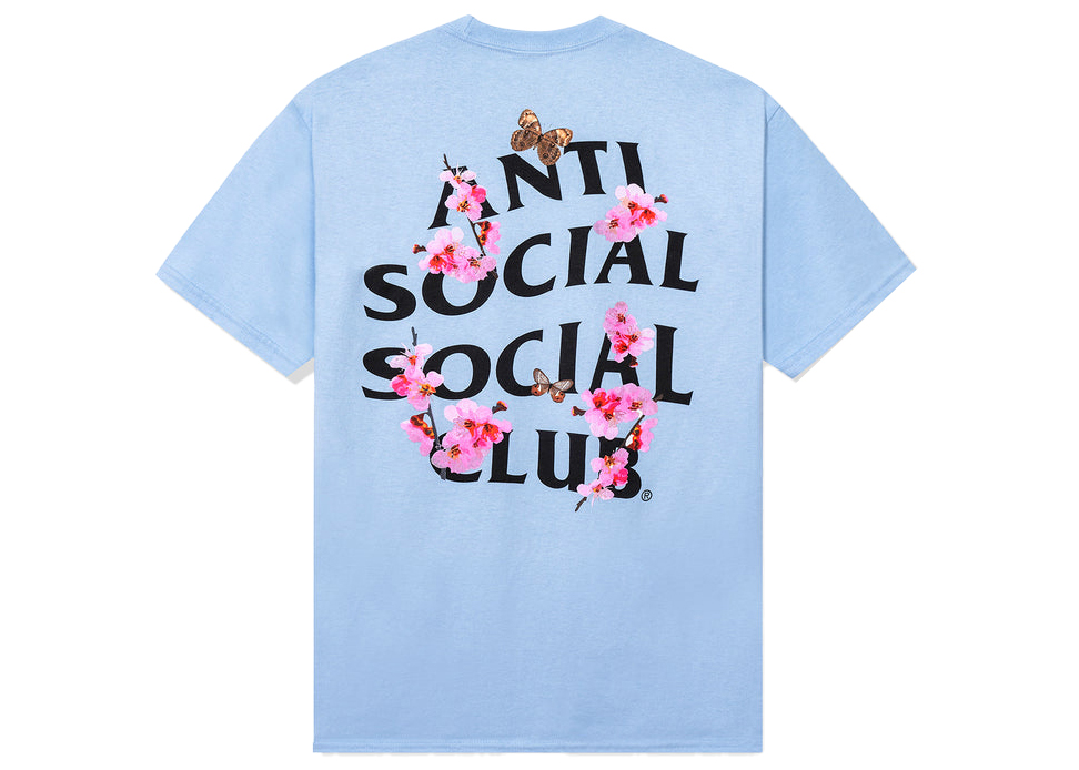 Anti Social Social Club Kkotch Tee Blue