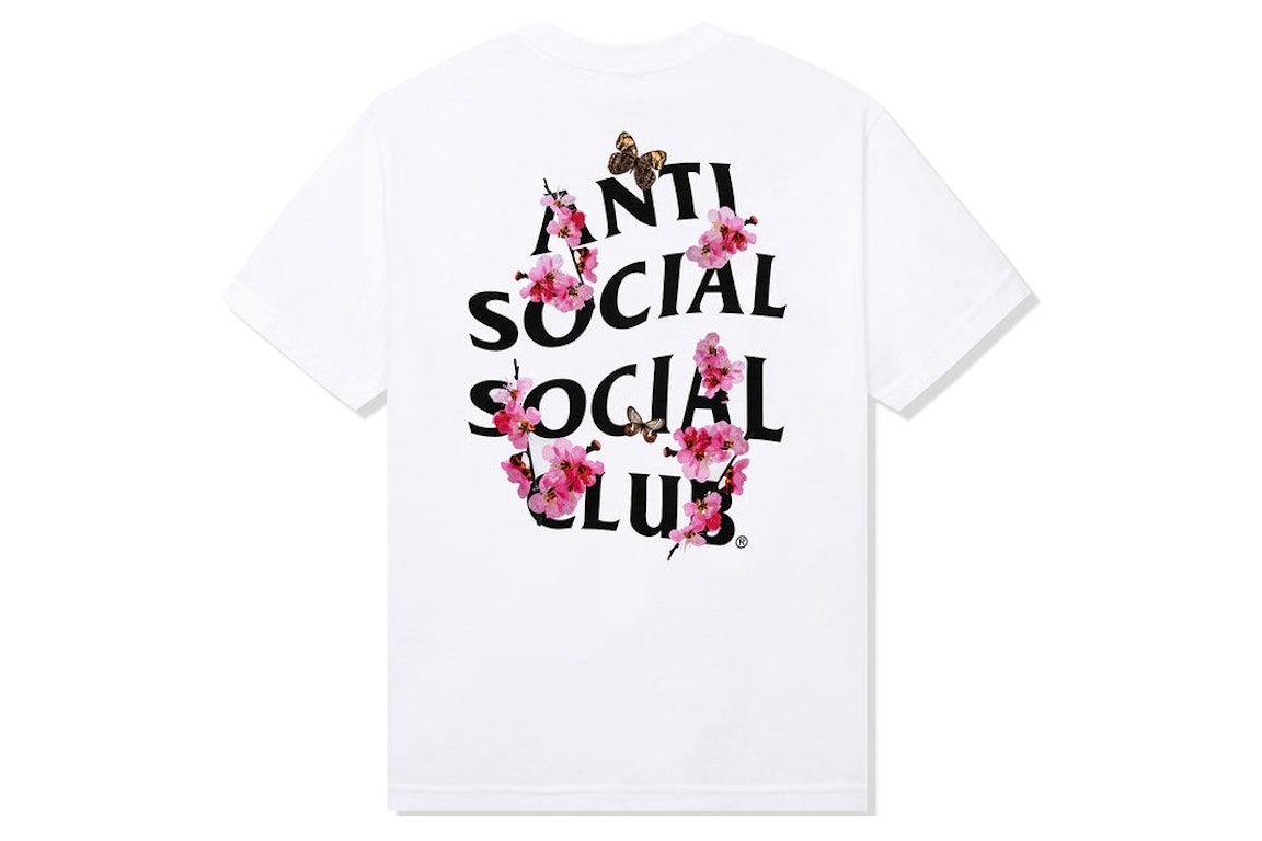 Pre-owned Anti Social Social Club Kkotch Tee White