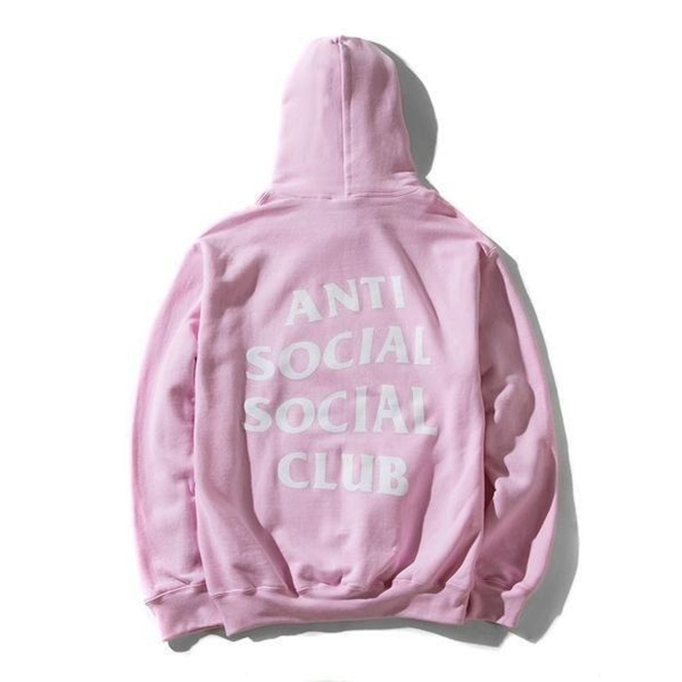 Pre-owned Anti Social Social Club Know You Better Hoodie Pink