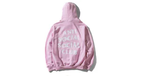 Anti Social Social Club Know You Better Hoodie Pink
