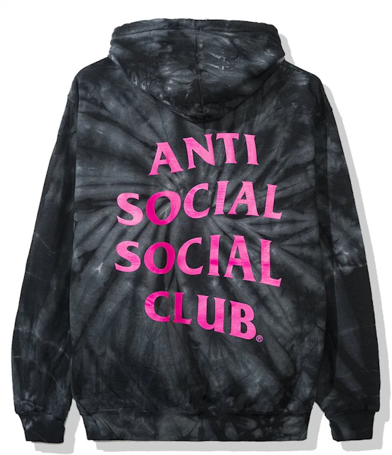Anti Social Social Club Laguna Hoodie (FW19) Black Tie Dye - FW19 - US