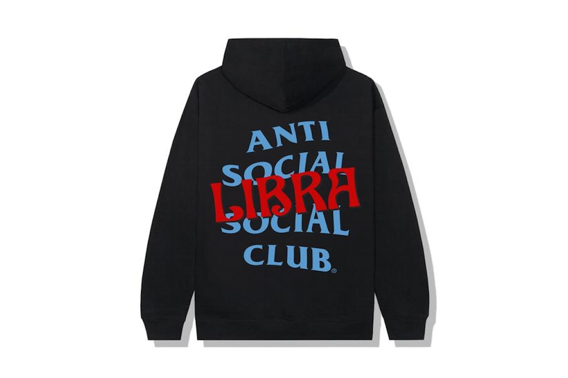 Pre-owned Anti Social Social Club Libra Hoodie Black