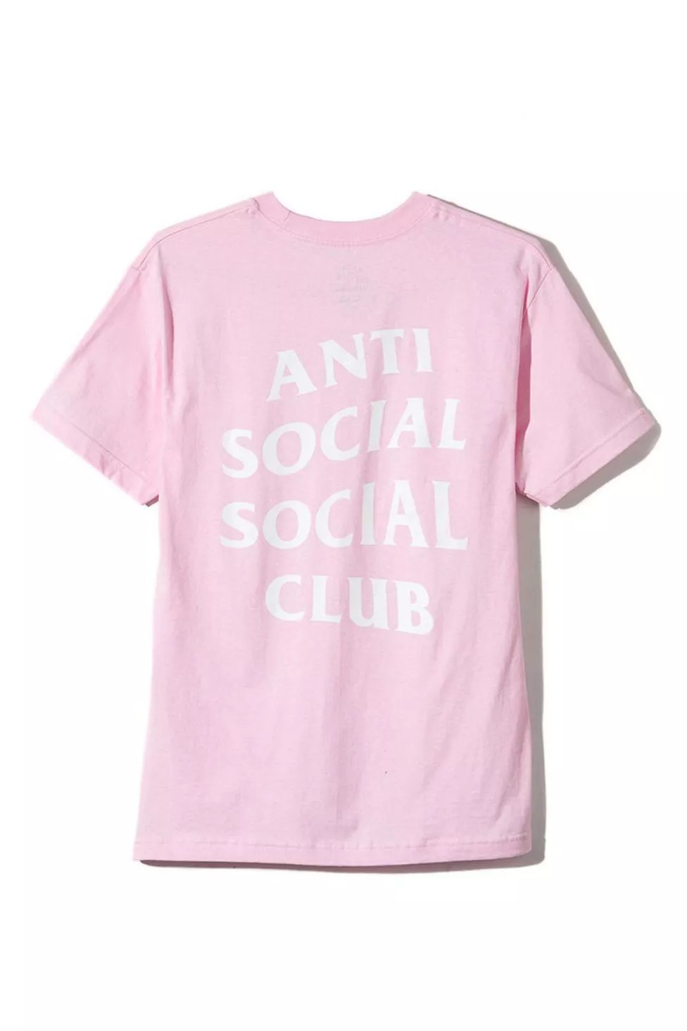 Anti social social 2025 club t shirt pink