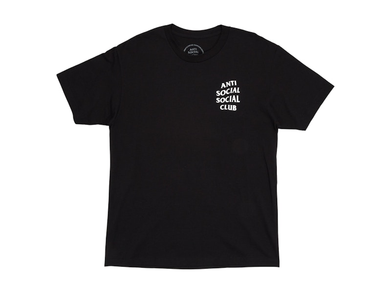 Tシャツ・カットソー Anti Social Social Club Logo 2 Tee SS 20 Black 2020 Anti Social Social Club Logo 2 Tee Black Men's - SS20 - US