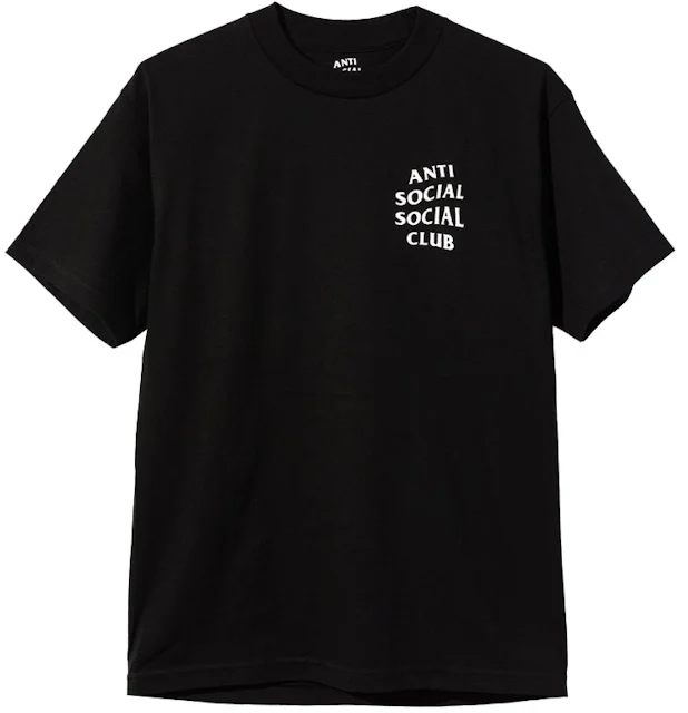 Anti Social Social Club Logo 2 Tee Black Men's - SS20 - US