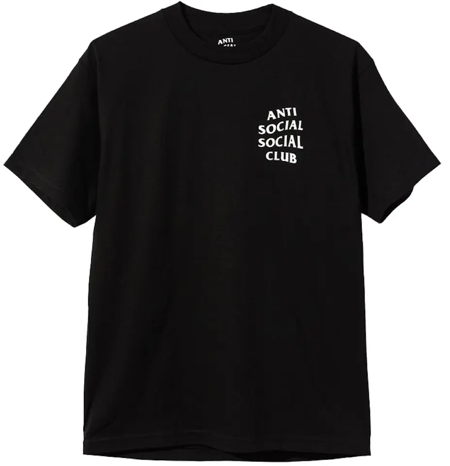 Anti Social Social Club Logo 2 Tee Black Men's - SS20 - US