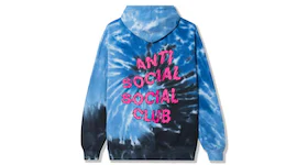 Anti Social Social Club Maniac Hoodie Blue Tie Dye