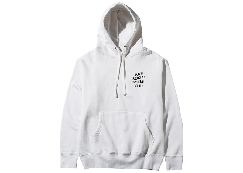 Anti Social Social Club Masochism Mind Game Hoodie White Men's