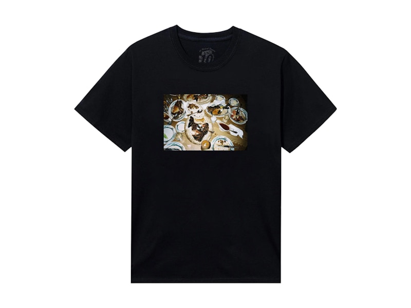 Pre-owned Anti Social Club Men's Medium Rare Tee Shirt In Black