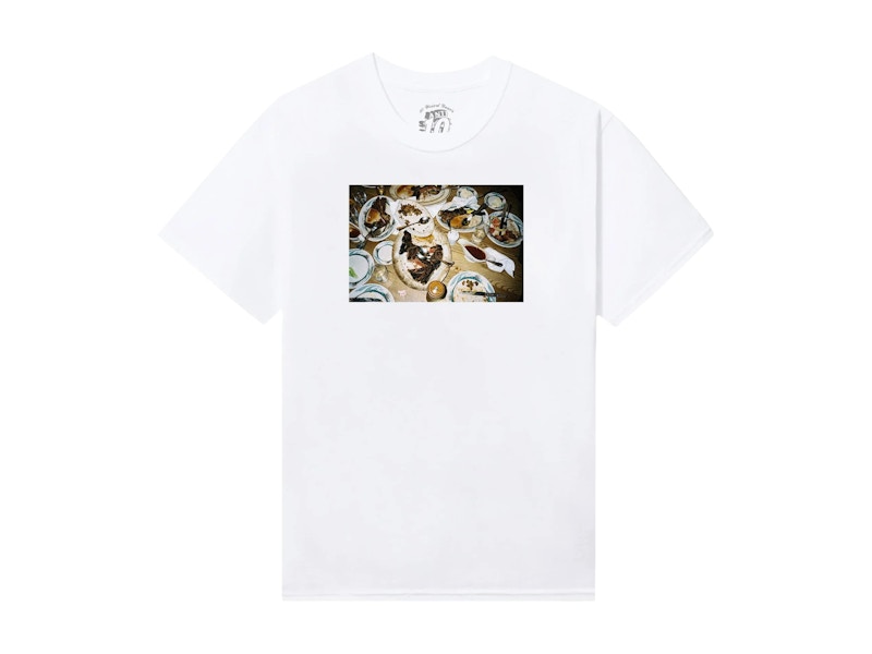 Pre-owned Anti Social Club Men's Medium Rare Tee Shirt In White