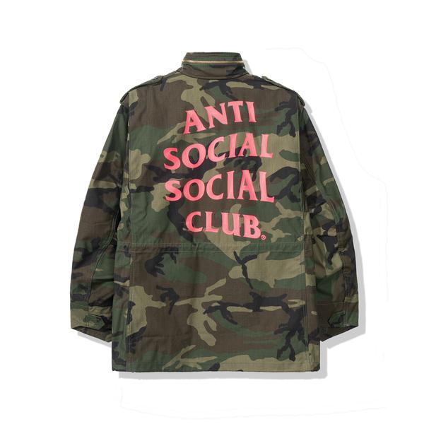 Anti Social Social Club Milspec Alpha Jacket Camo Men's - FW20 - US