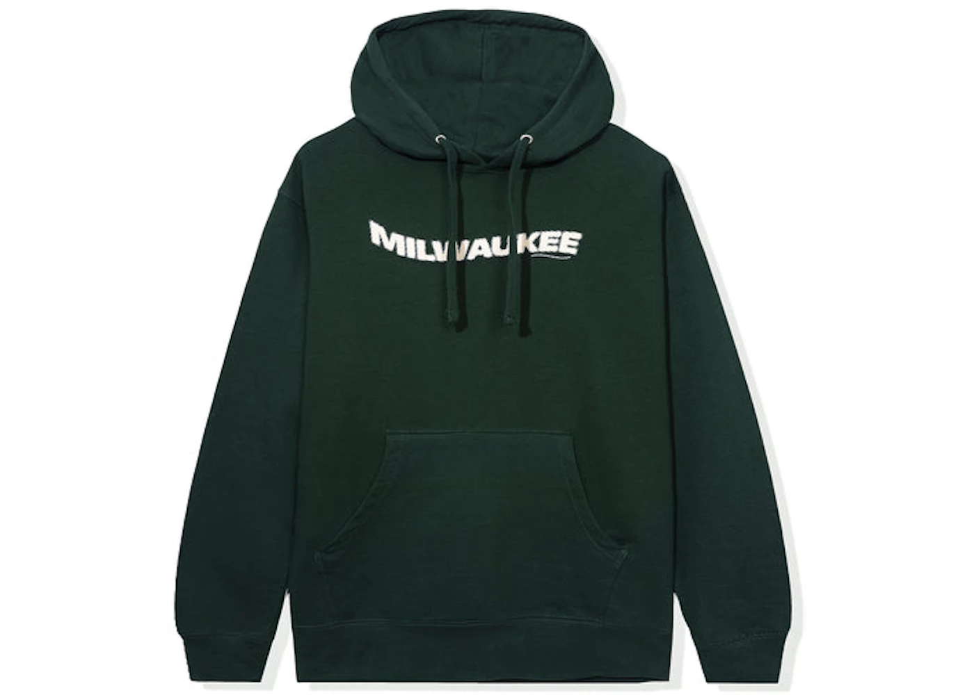 Anti Social Social Club Milwaukee Hoodie Greeb Men's FW22 US