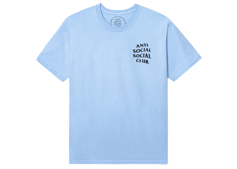 Anti Social Social Club Mind Game Tee Blue Men's - FW23 - US