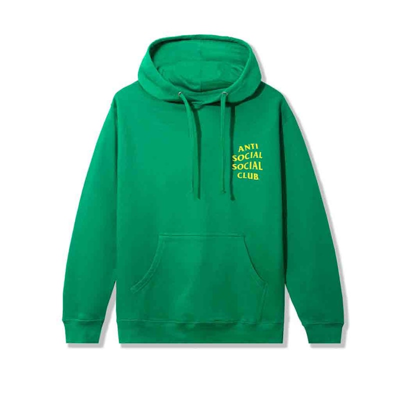 Anti Social Social Club Mind Games A/F 21 Hoodie Green Men's - US