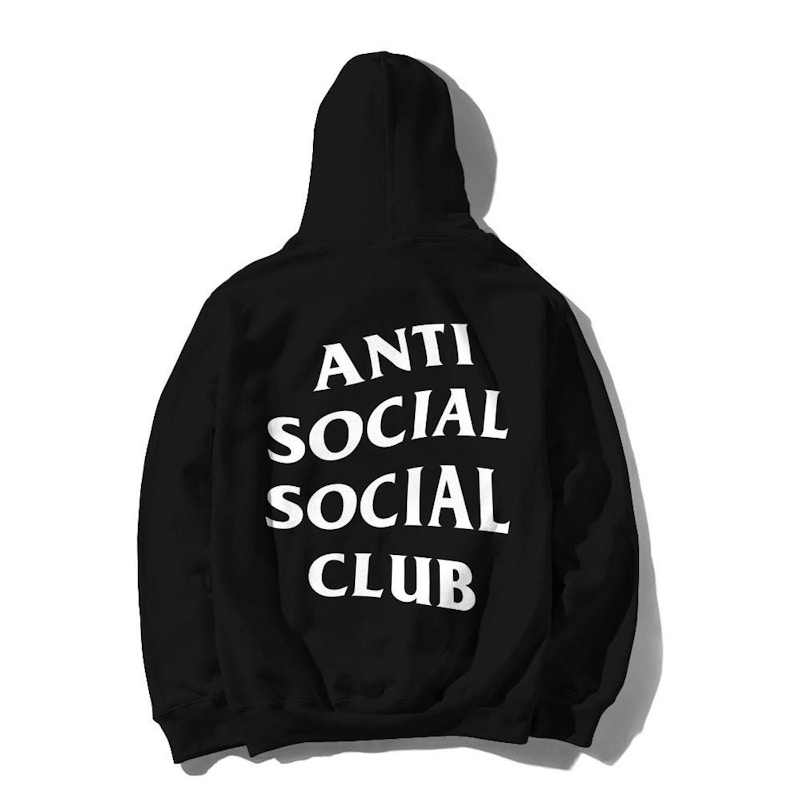 Anti Social Social Club Mind Games Hoodie (FW19) Black Men's