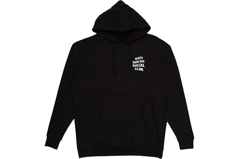 Anti Social Social Club Mind Games Hoodie (SS20) Black Men's