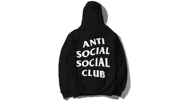 Hoodie Anti Social Social Club Mind Games (SS20) en negro