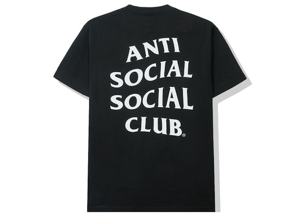 Pre-owned Anti Social Social Club Mind Games Tee Black