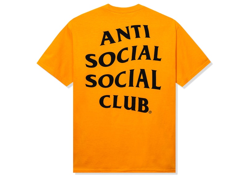 Anti social shop social club yellow