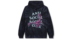 Anti Social Social Club Moodsting Hoodie Black Tie Dye