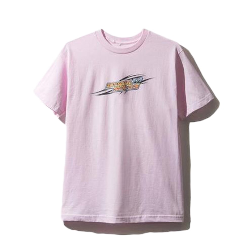 Anti Social Social Club Motor Sport (Asia Exclusive) Tee Pink