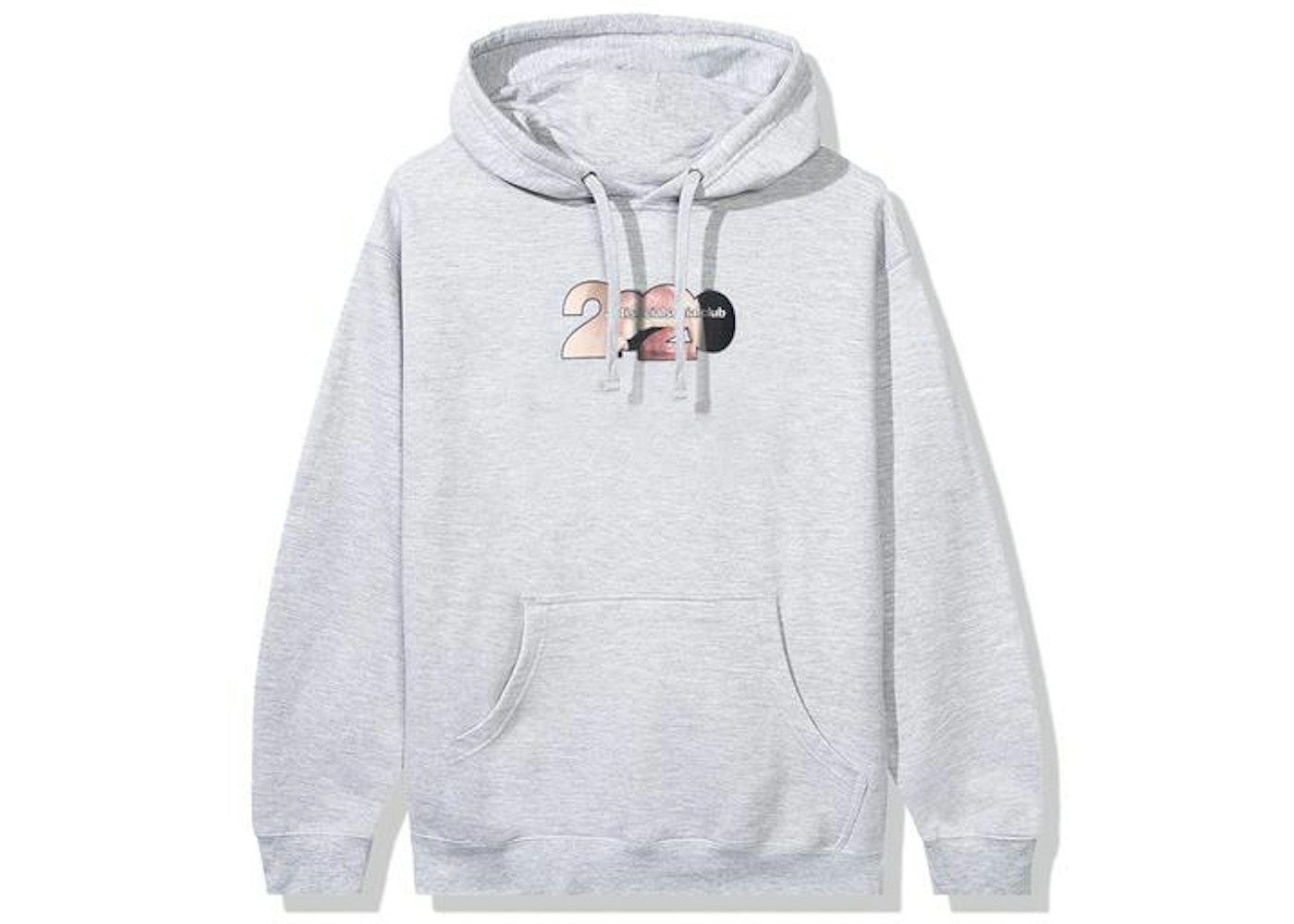 Grey anti social social club hoodie Clearance