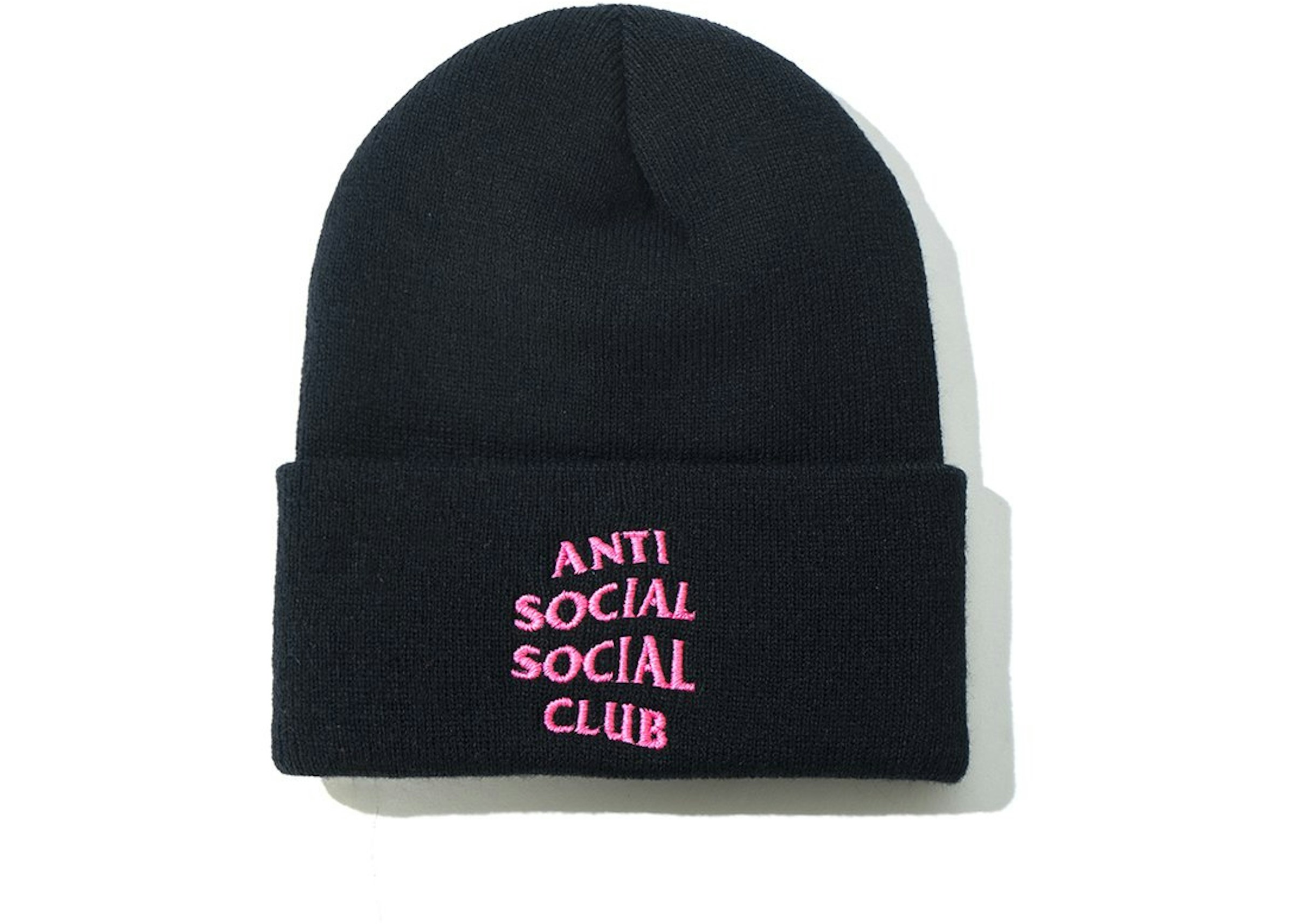 Anti Social Club Mr. Bean Knit (FW19) Black - FW19 ES