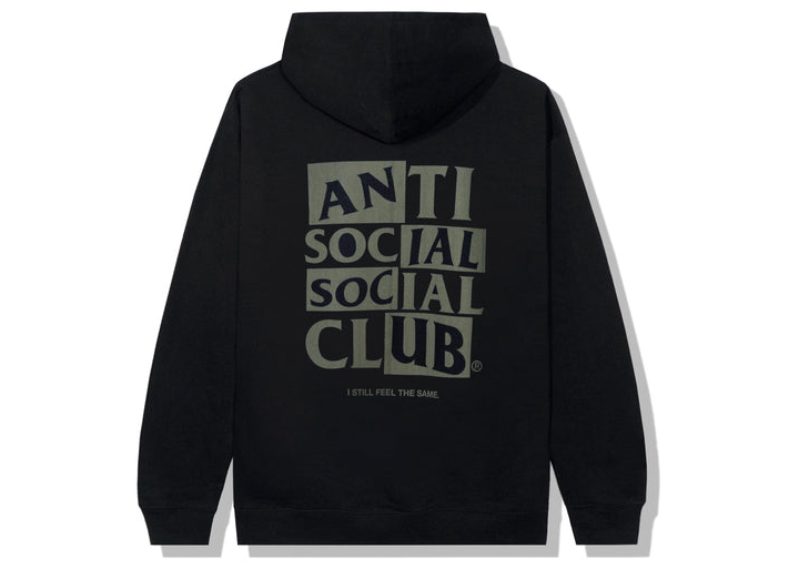Anti Social Social Club Yakisoba Hoodie Black Men's - US
